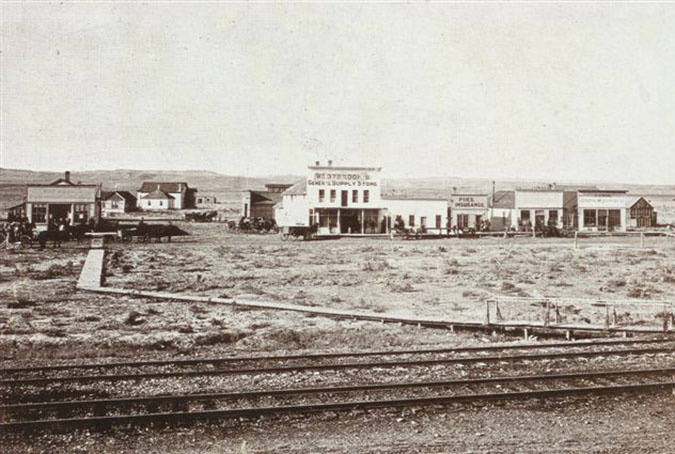 Early days of Laurel, Montana